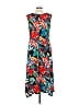 LTS Basics Print Black Casual Dress Size 10 - photo 2