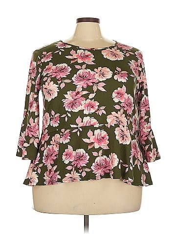 Moa Moa 3/4 Sleeve Blouse (view 1)