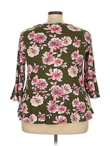 Moa Moa 3/4 Sleeve Blouse (view 2)