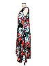 LTS Basics Print Black Casual Dress Size 10 - photo 5
