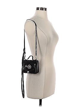 Coach Factory Black Brown Leather Satchel One size