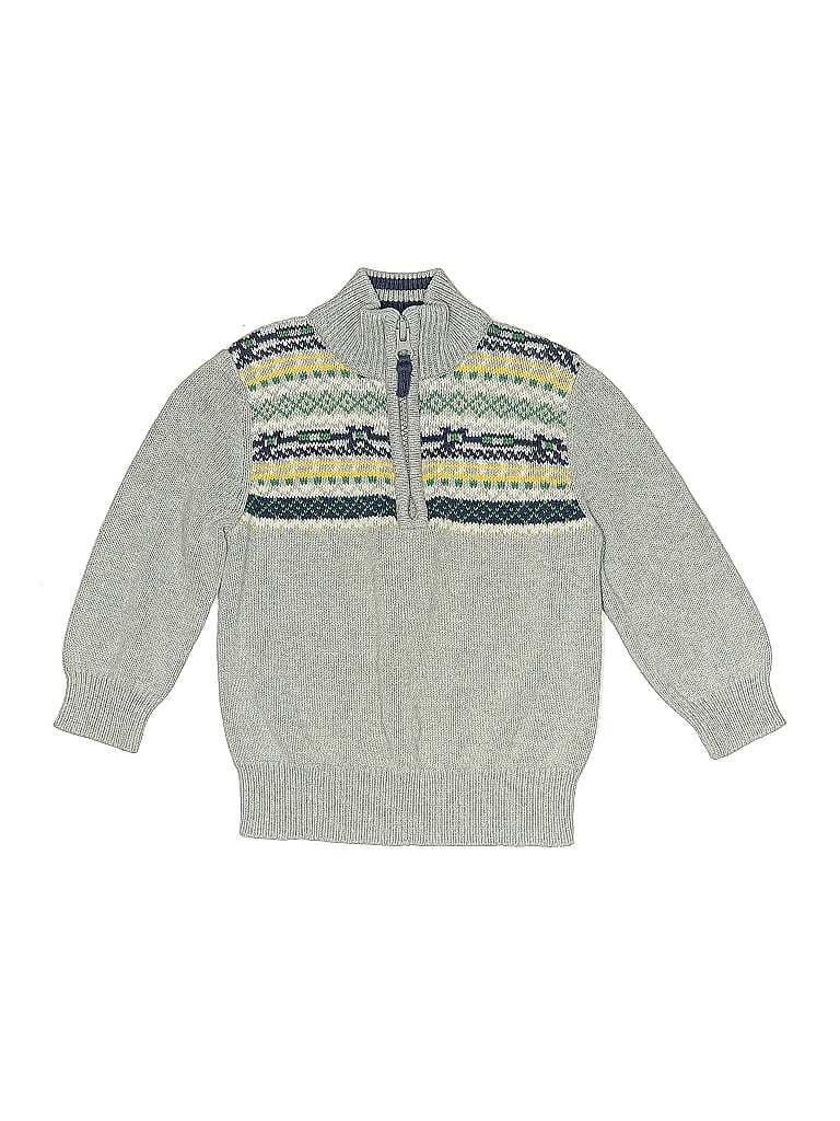Click to view more detailed imagery on our partner's website Pre-owned Cherokee Kids' Pullover Sweater In Gray
