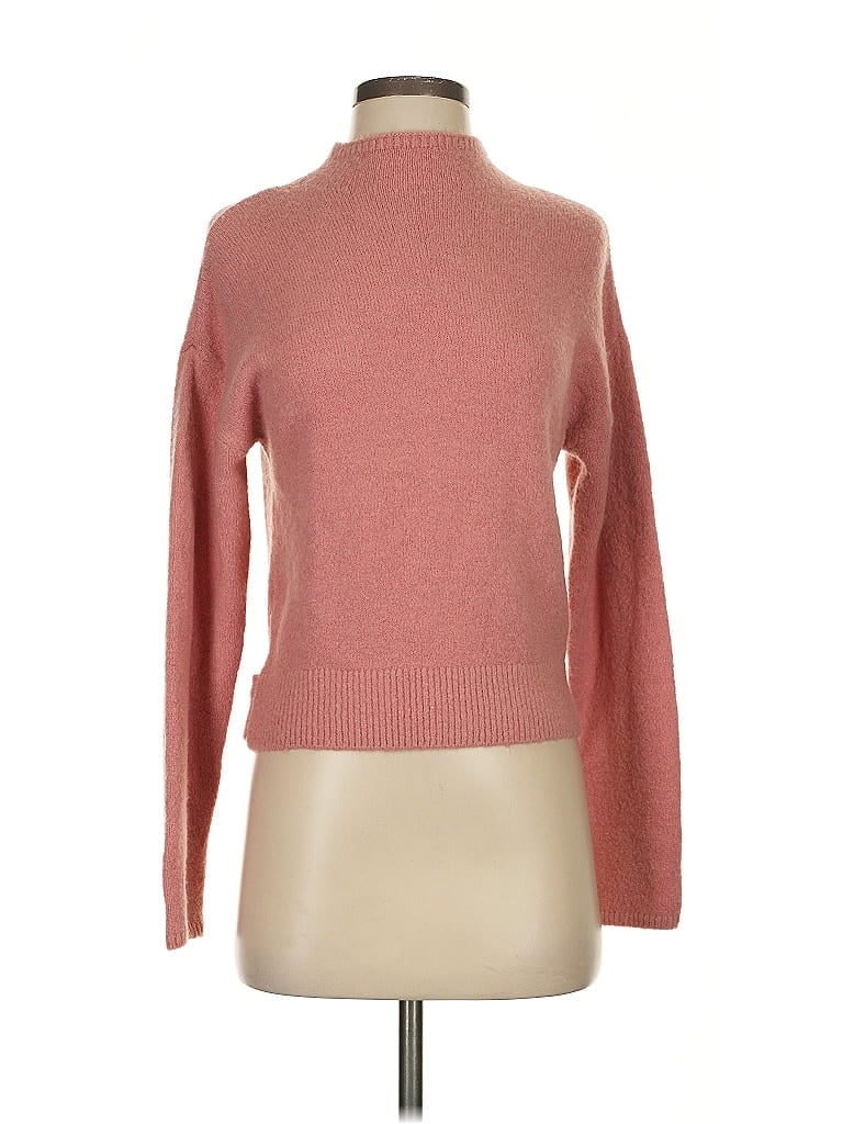 Pre-owned Wayf Turtleneck Sweater In Pink