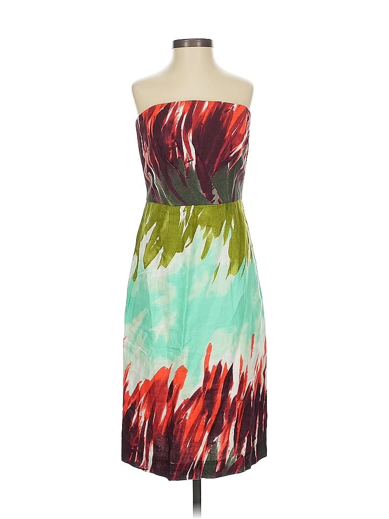 Pre-owned An Original Milly Of New York Cocktail Dress In Green