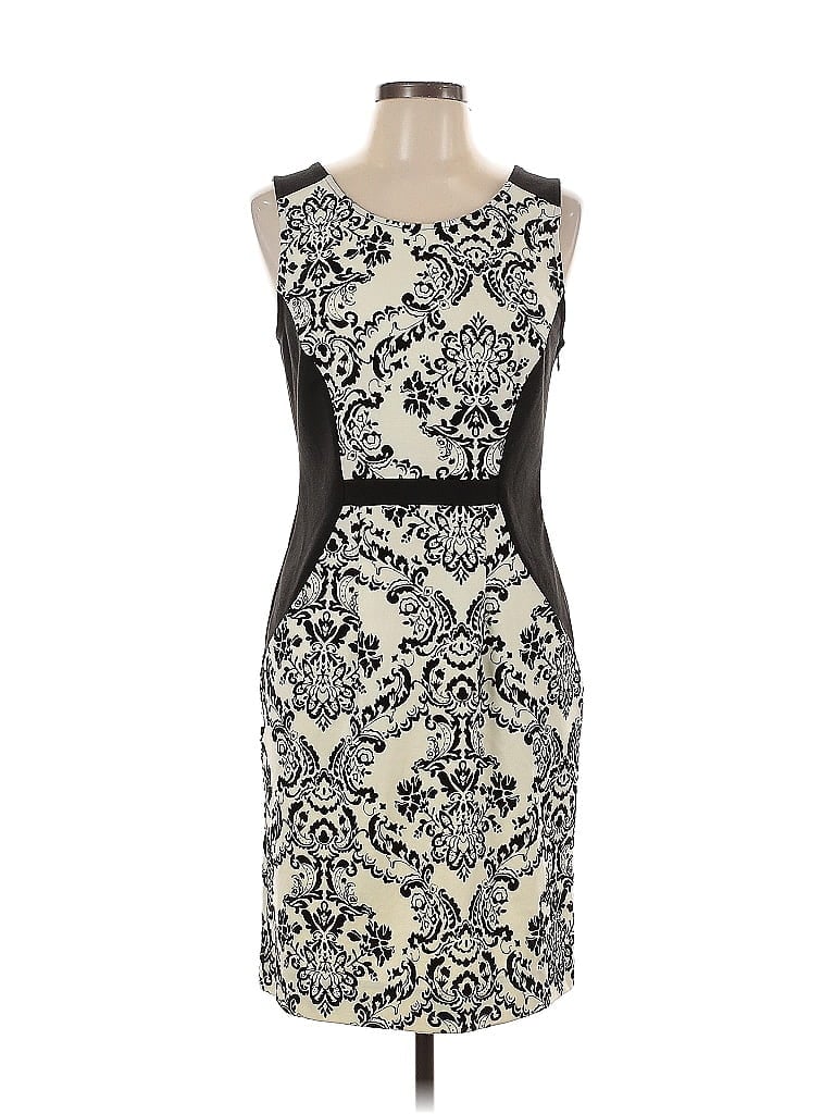 Pre-owned Simply Vera Vera Wang Cocktail Dress In White