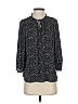 Vince Camuto 100% Polyester Black 3/4 Sleeve Blouse Size XS - photo 1