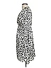 Pinko 100% Polyester Animal Print Ivory Casual Dress Size EU (IT) 40 / US 4 - photo 5