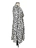 Pinko 100% Polyester Animal Print Ivory Casual Dress Size EU (IT) 40 / US 4 - photo 4