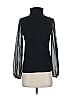 Sofia Cashmere 100% Cashmere Black Cashmere Pullover Sweater Size S - photo 1