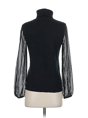 Sofia Cashmere Cashmere Pullover Sweater (view 2)
