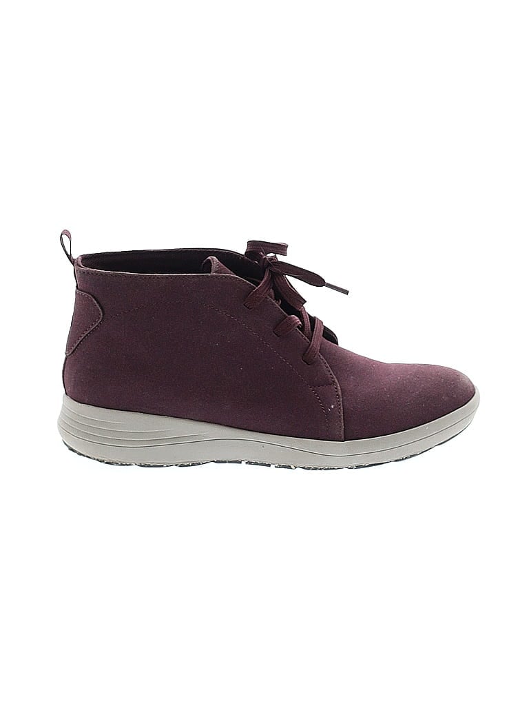 Pre-owned Easy Spirit Sneakers In Burgundy