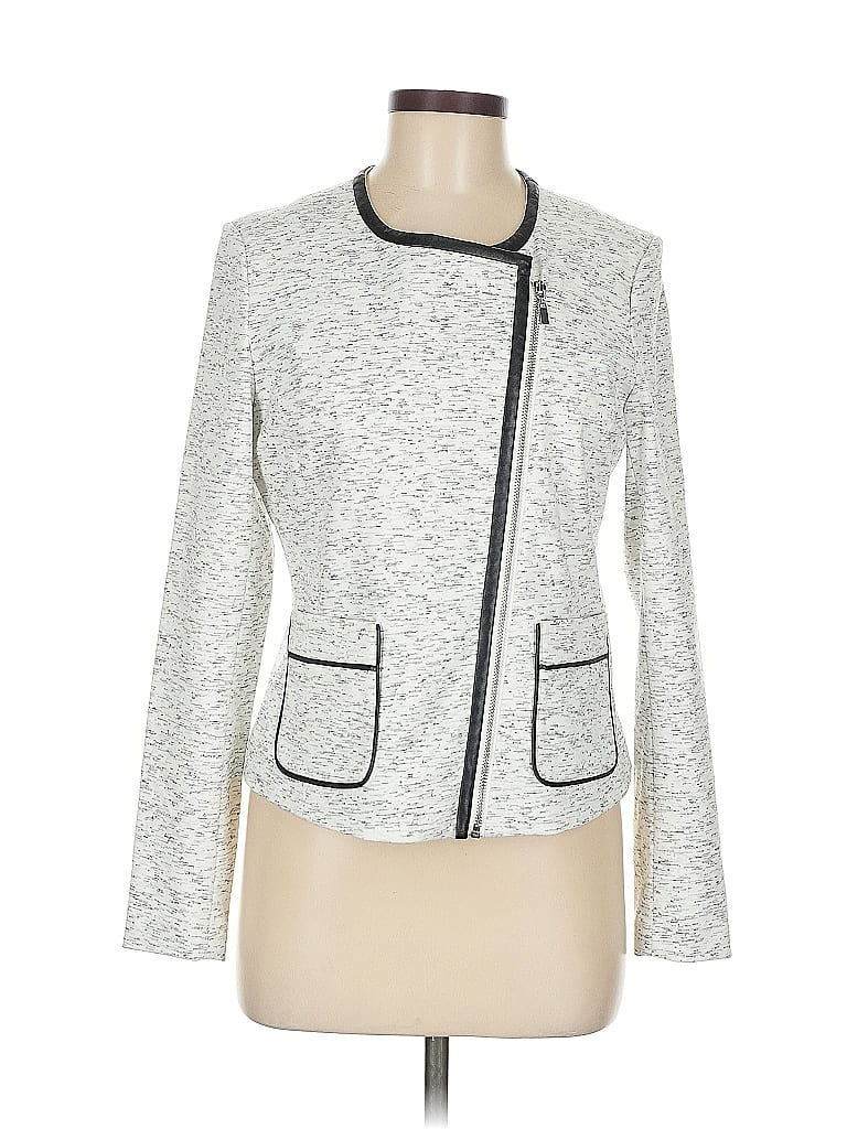 Pre-owned Rafaella Jacket In Silver