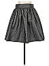 Joie Chevron-herringbone Gray Casual Skirt Size 0 - photo 1