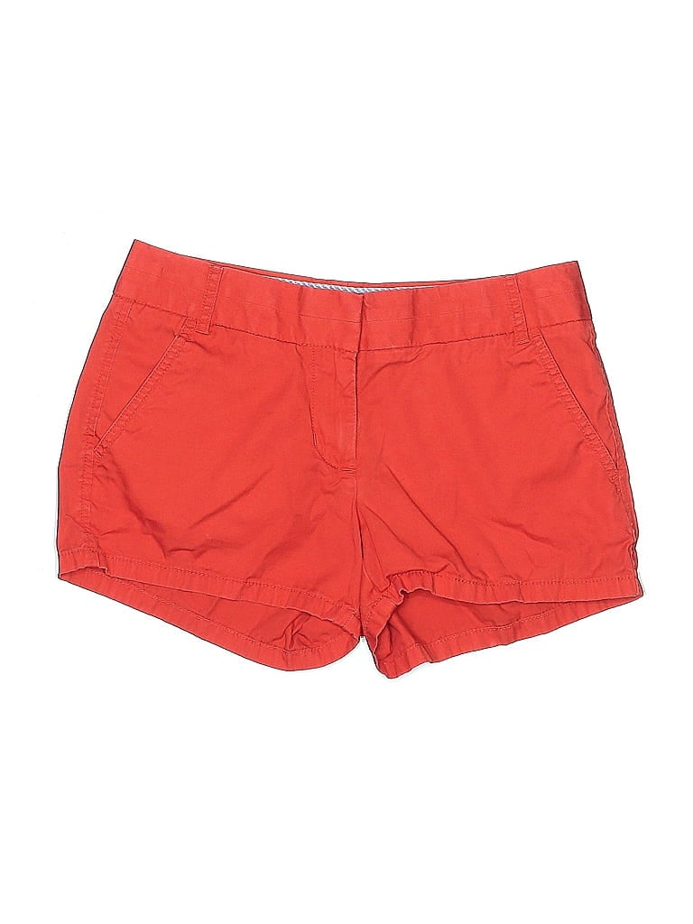Pre-owned J.crew Factory Store Khaki Shorts In Red