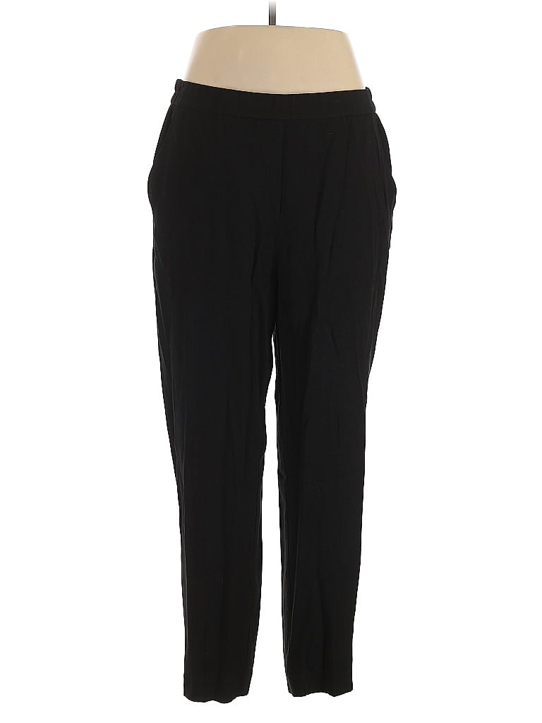 Pre-owned Halogen Casual Pants In Black