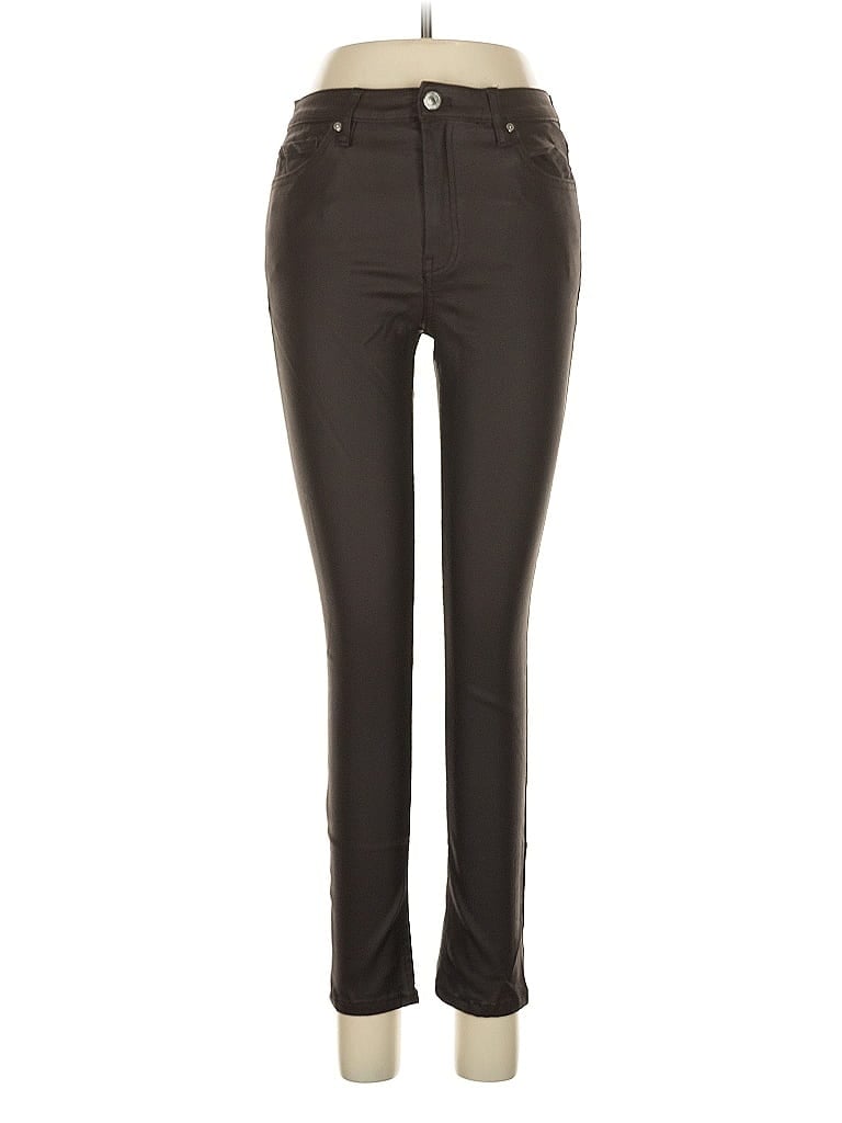 Pre-owned Mng Jeggings In Brown