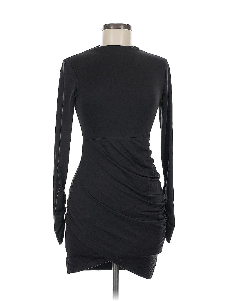 Pre-owned Unbranded Cocktail Dress In Black