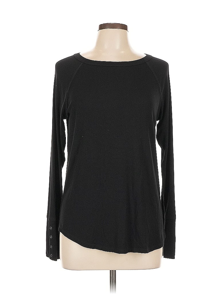 Pre-owned Nine Britton Long Sleeve T-shirt In Black