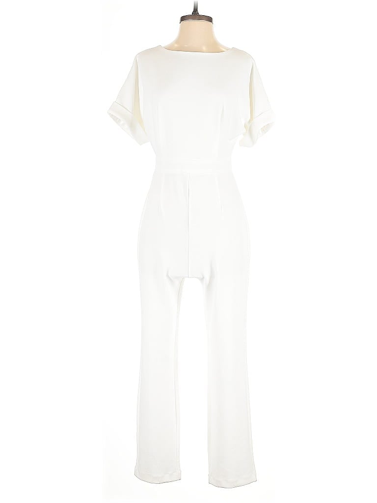 Pre-owned Alexia Admor Jumpsuit In White