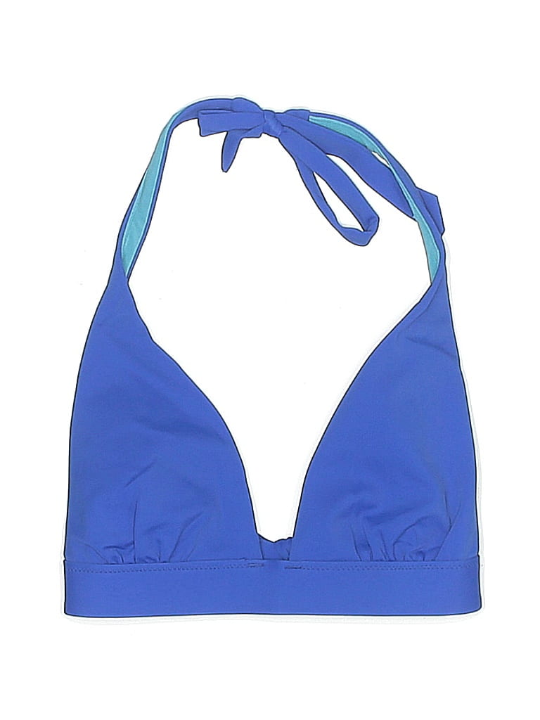 Victoria's Secret Color Block Blue Swimsuit Top Size M - 59% off | ThredUp