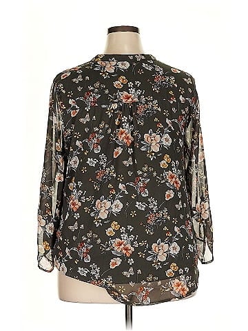 Papermoon 3/4 Sleeve Blouse (view 2)