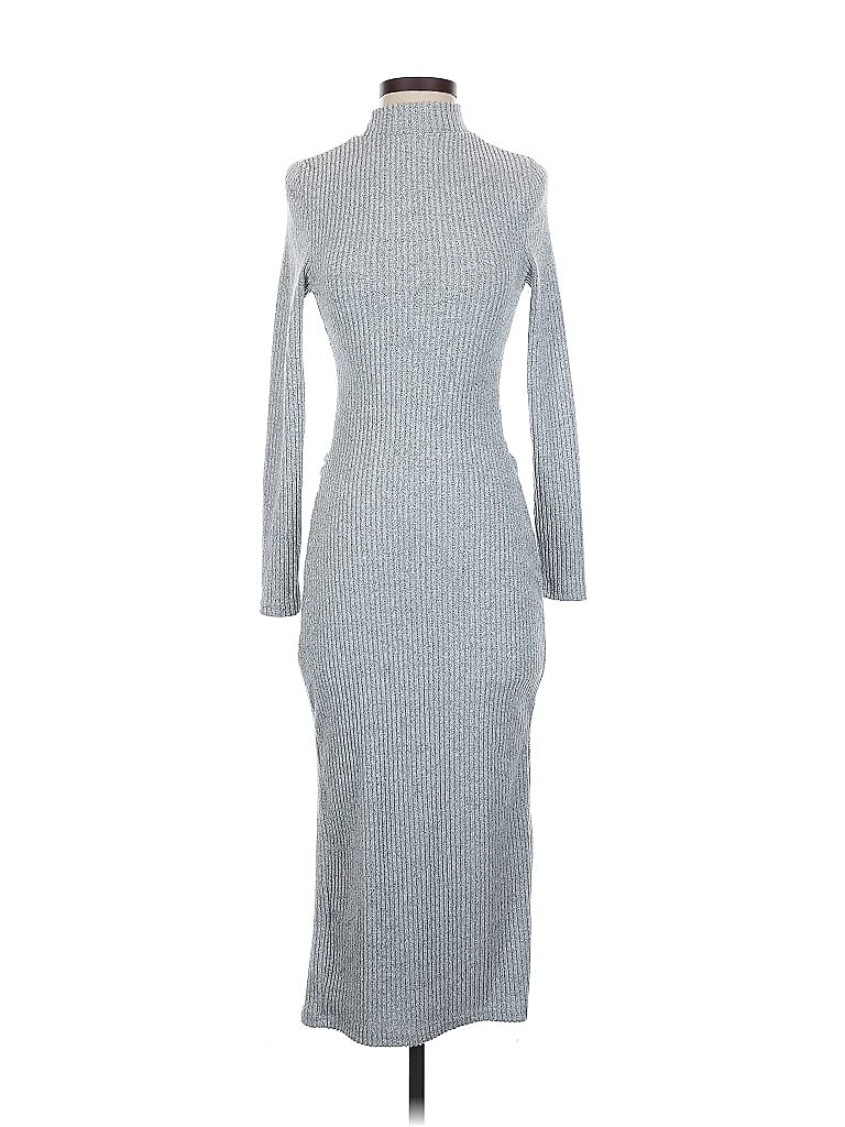 Pre-owned Shein Casual Dress In Gray
