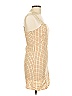 Billabong Checkered-gingham Tan Cocktail Dress Size L - photo 4
