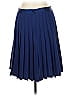 J. Peterman 100% Polyester Solid Blue Formal Skirt Size 12 - photo 2