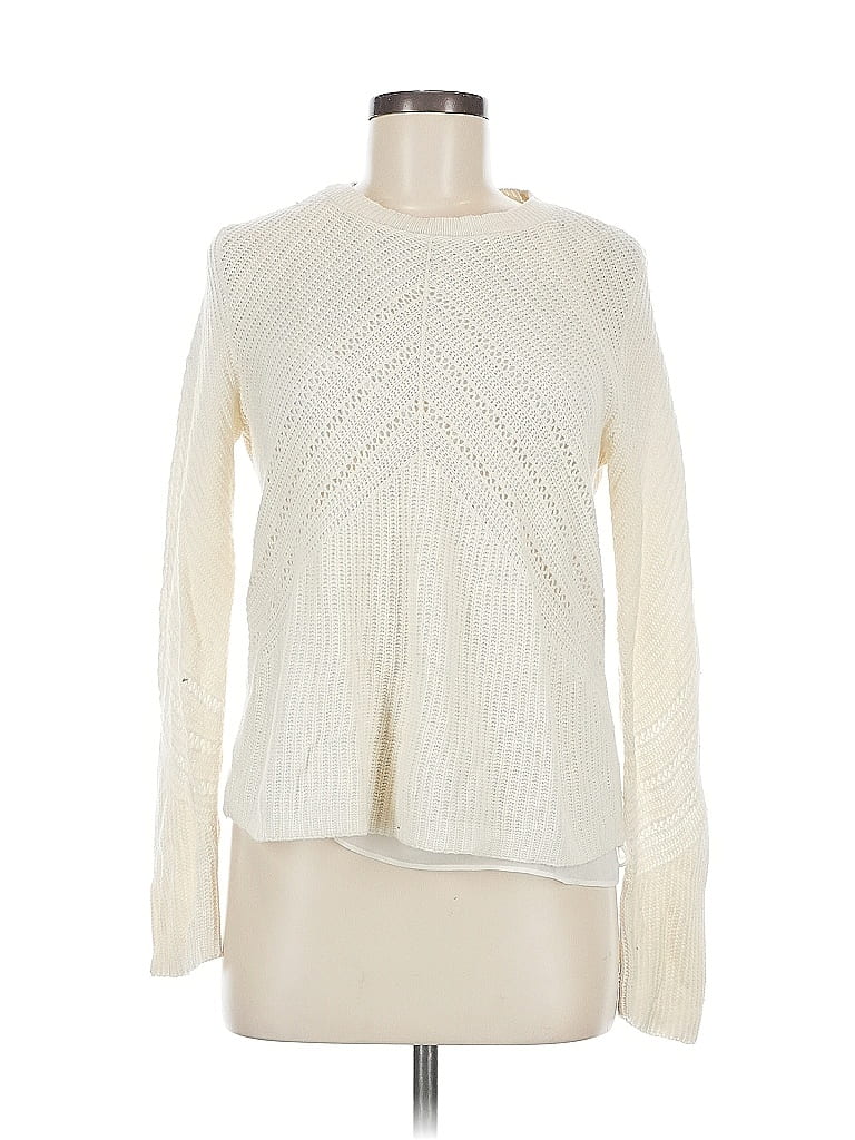 Click to view more detailed imagery on our partner's website Pre-owned Lucky Brand Pullover Sweater In White