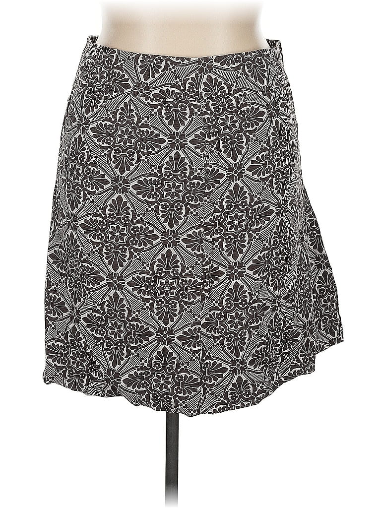 Pre-owned Ann Taylor Loft Casual Skirt In Gray