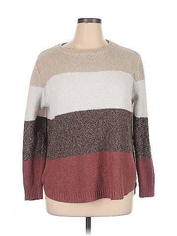 Pink Clover Pullover Sweater (view 1)