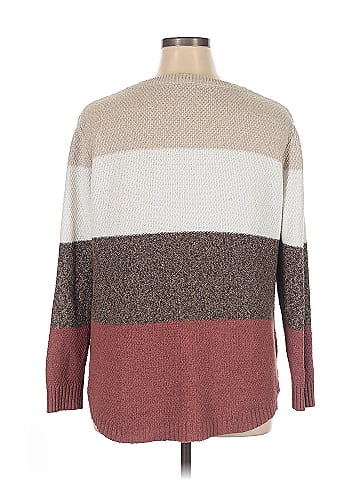 Pink Clover Pullover Sweater (view 2)