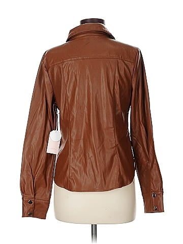 Blāshe Faux Leather Jacket (view 2)