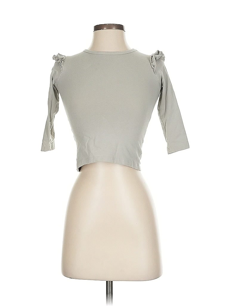 Pre-owned Assorted Brands Tank Top Gray Strapless Neckline Tops