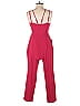 BCBGeneration 100% Polyester Color Block Red Pink Jumpsuit Size 9 - photo 2