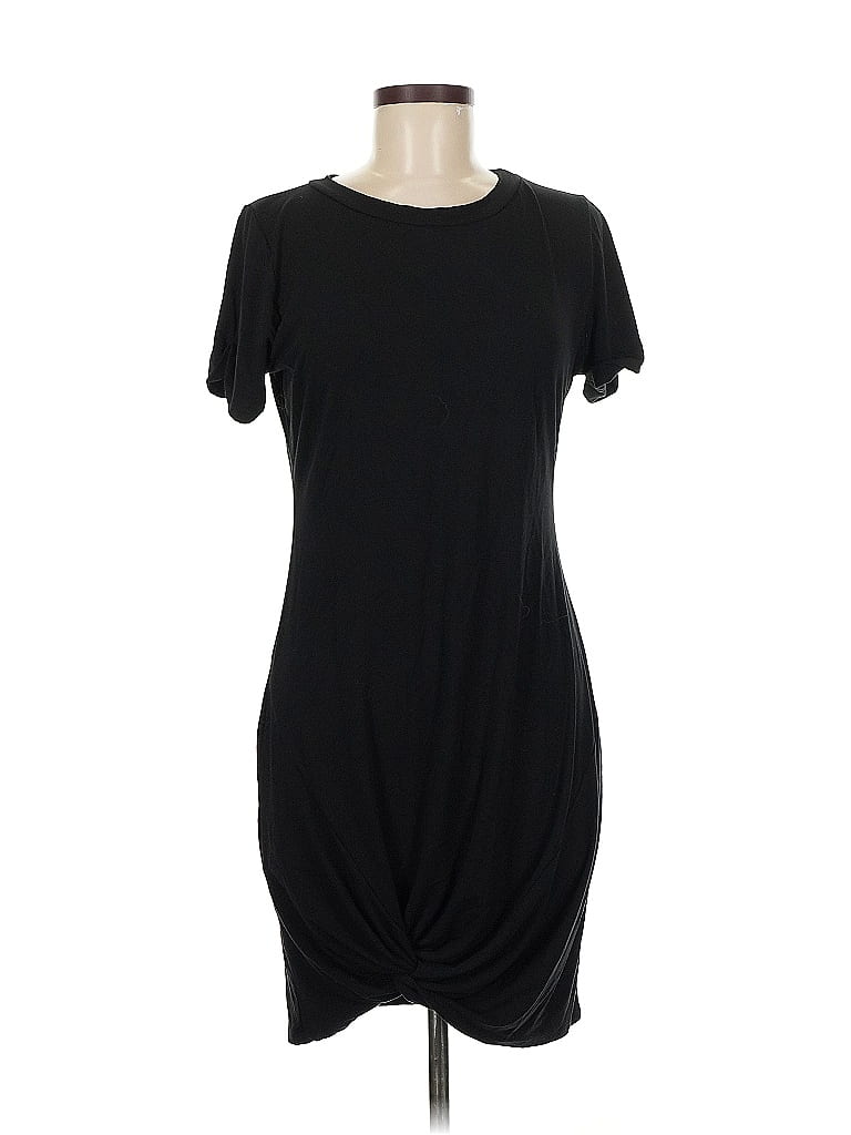Pre-owned Lulus Casual Dress In Black