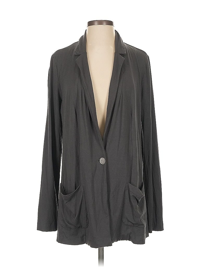 Pre-owned Jjill Cardigan Sweater In Gray