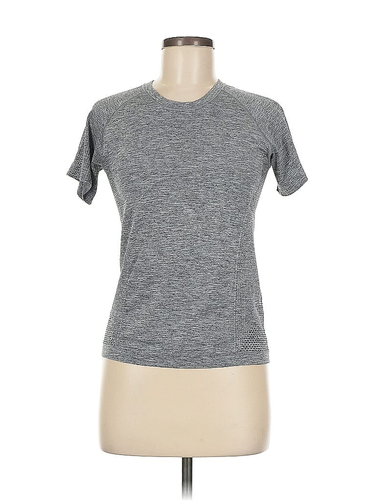 Pre-owned Active By Old Navy Active T-shirt In Gray
