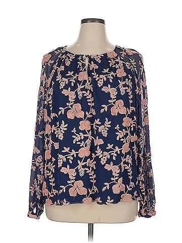 Sunday in Brooklyn Long Sleeve Blouse (view 1)