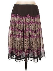 Ak Anne Klein Silk Skirt