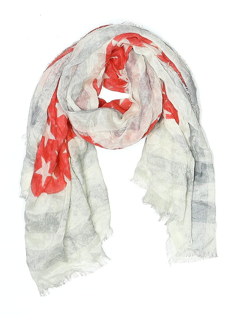 Pre-owned Unbranded Scarf In Orange