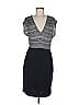 IISLI Chevron-herringbone Gray Cocktail Dress Size M - photo 1