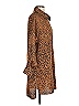 Missguided Animal Print Brown Long Sleeve Blouse Size 4 - photo 4