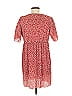 ASOS 100% Polyester Hearts Red Casual Dress Size 6 - photo 2