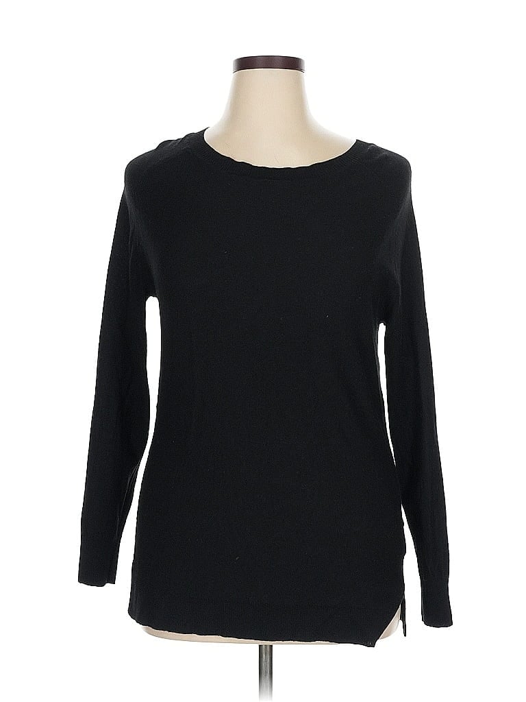 Pre-owned Banana Republic Pullover Sweater In Black