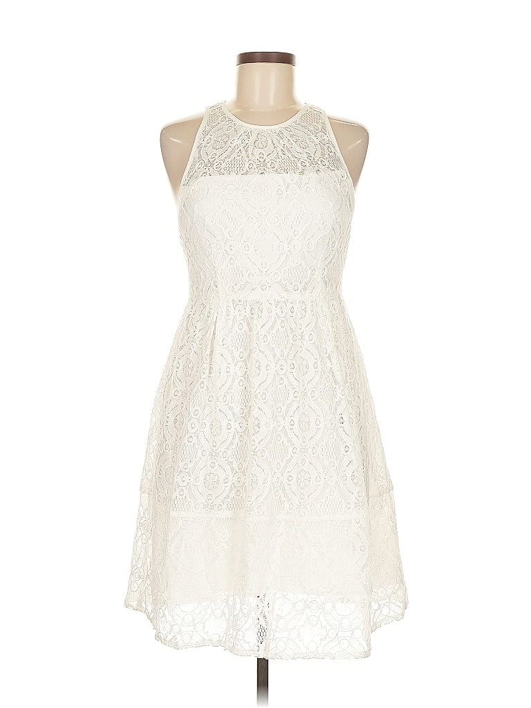 Click to view more detailed imagery on our partner's website Pre-owned Nanette Lepore Cocktail Dress In White