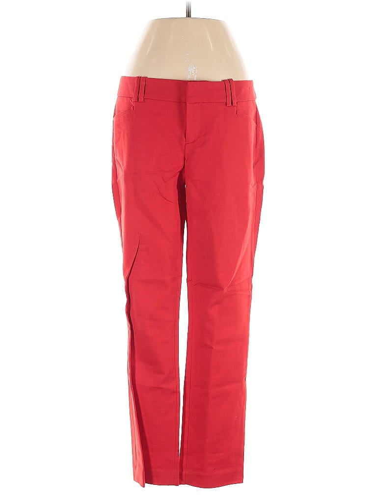 Pre-owned Calvin Klein Casual Pants In Red