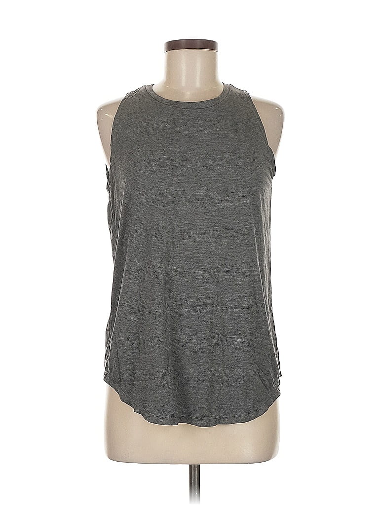 Pre-owned Interval Sleeveless T-shirt In Gray