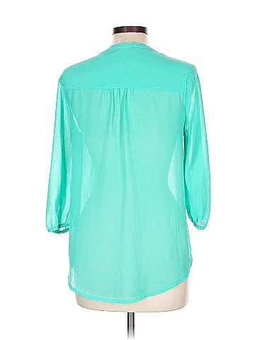 Fab'rik 3/4 Sleeve Silk Top (view 2)