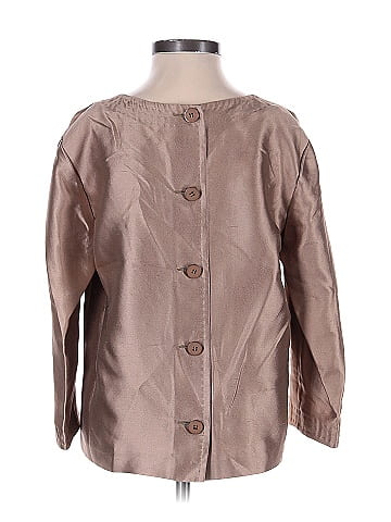 Max Mara Long Sleeve Silk Top (view 2)